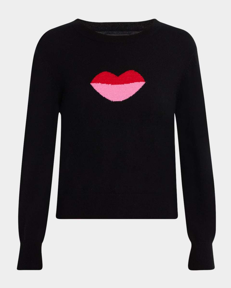 Hot Lips Crewneck Sweater